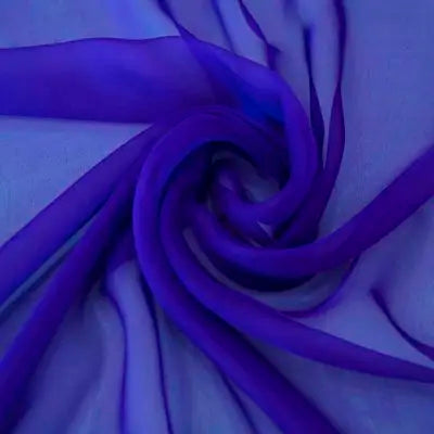 100% Mulberry silk chiffon