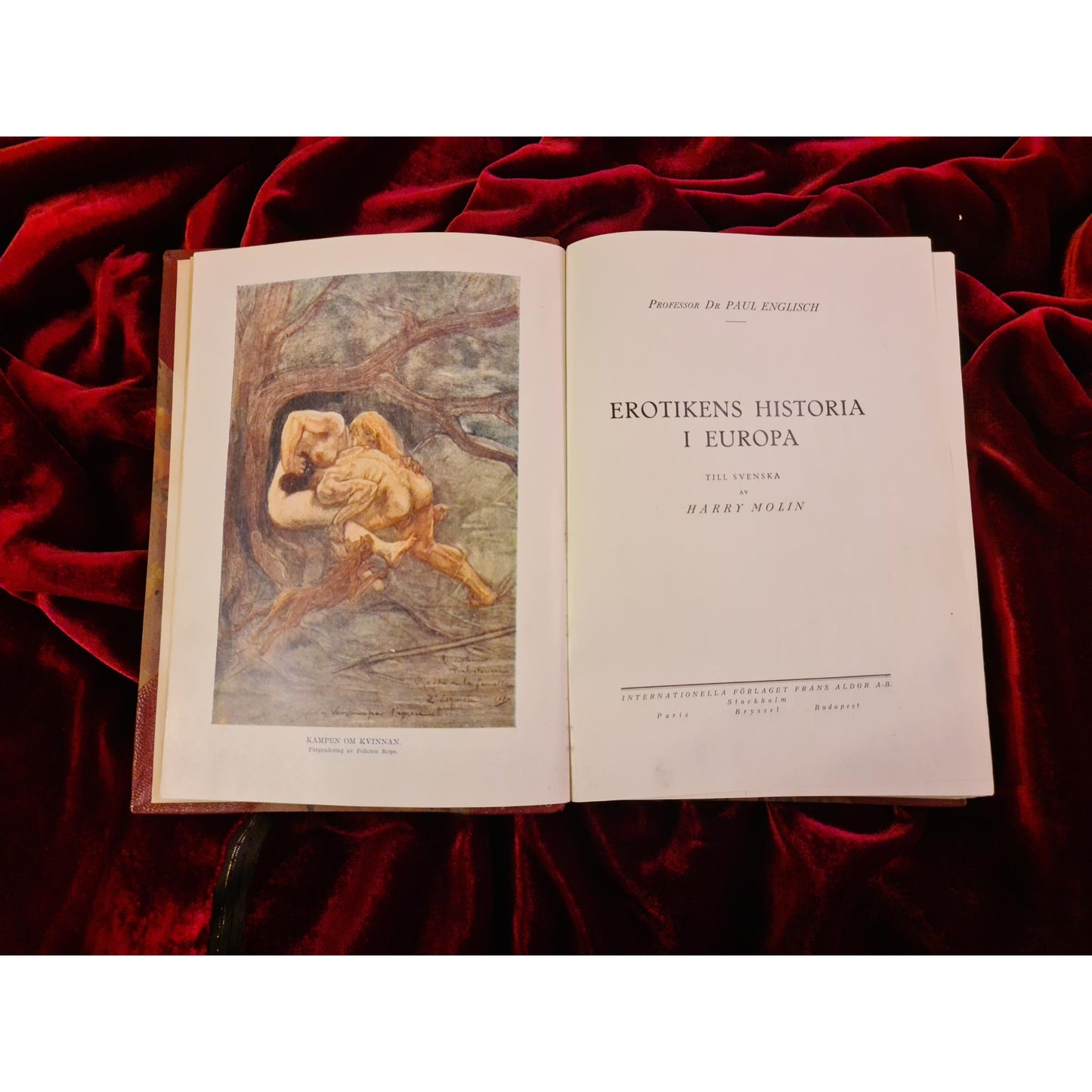 Erotikens Historia i Europa by Paul Englisch, translated by Harry Molin