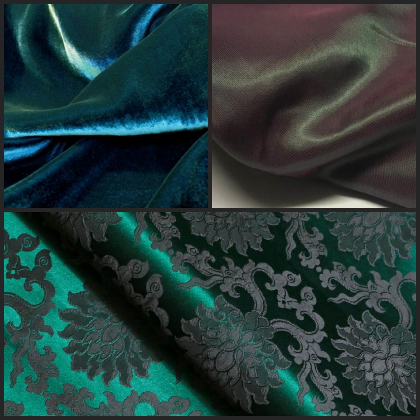 Silk Smoking jacket, robes