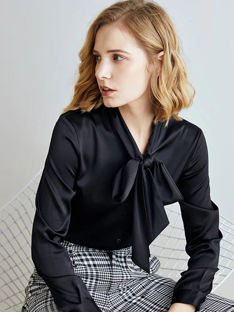 Silk Blouse with stretch