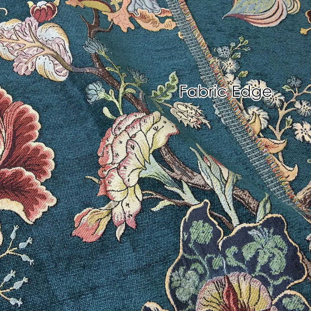Deluxe Chenille Floral fabric, 280cm Width