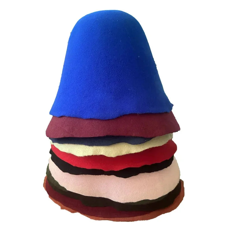 100% Wool Felt hatbodies for hatmaking