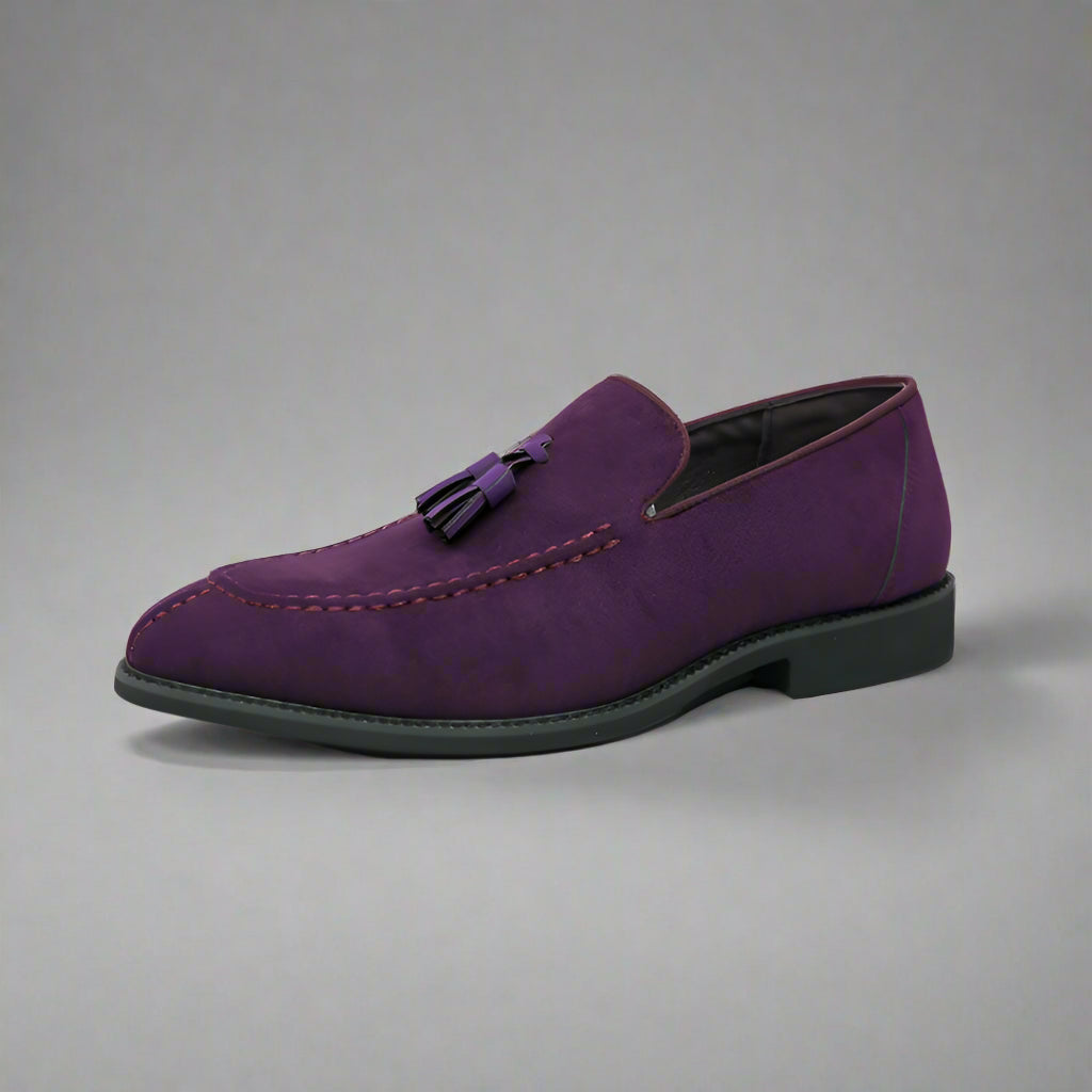 Suede Leather Shoes Men's Loafers