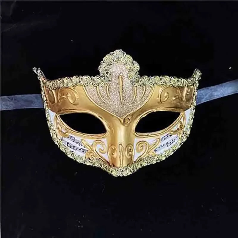 Venetian half mask 'Barco'