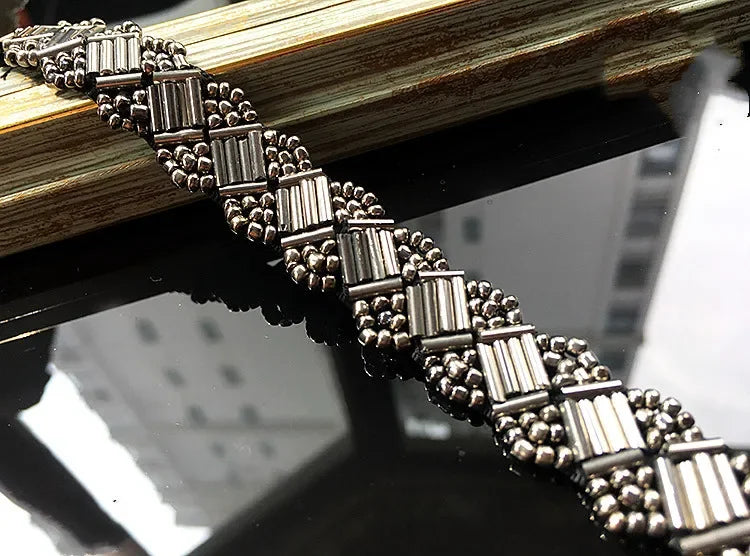 Beaded Lace Braid, 2 Yards 1.5cm