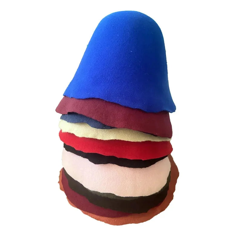100% Wool Felt hatbodies for hatmaking