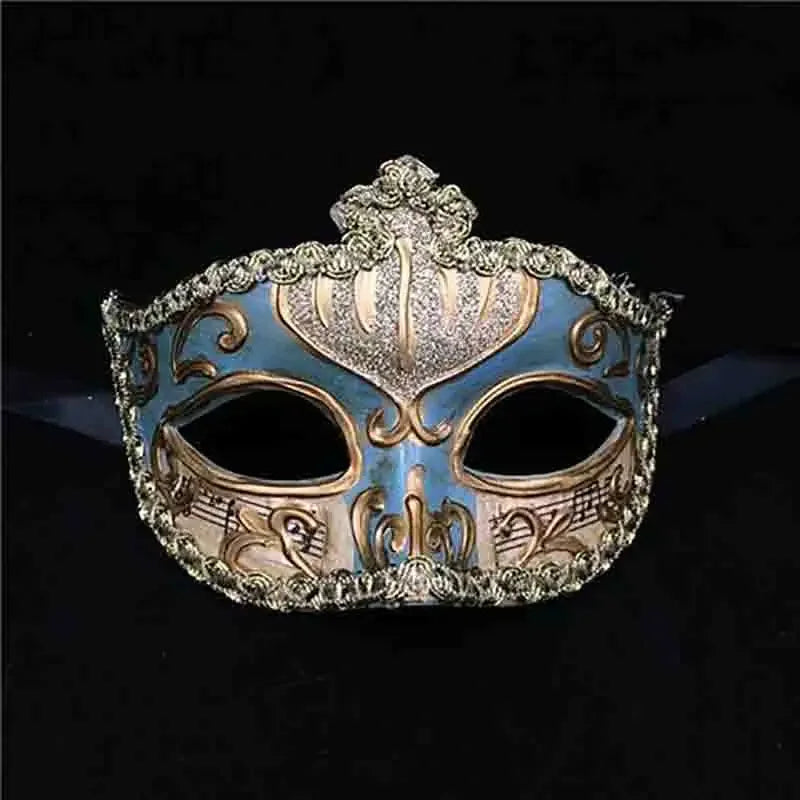 Venetian half mask 'Barco'