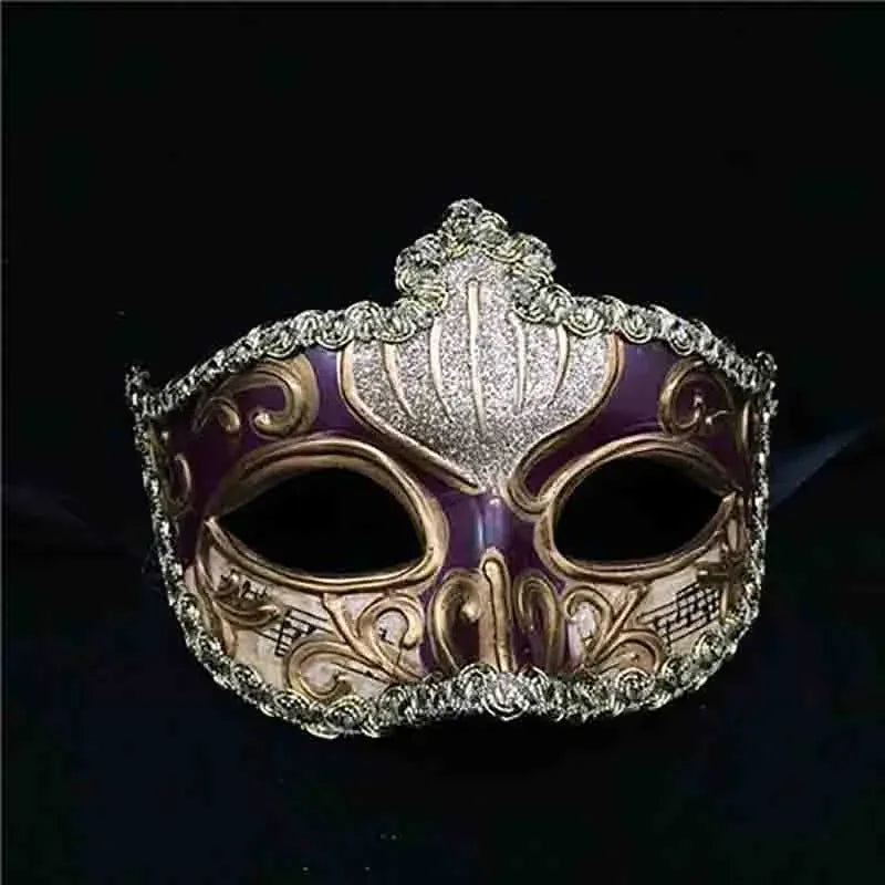 Venetian half mask 'Barco'