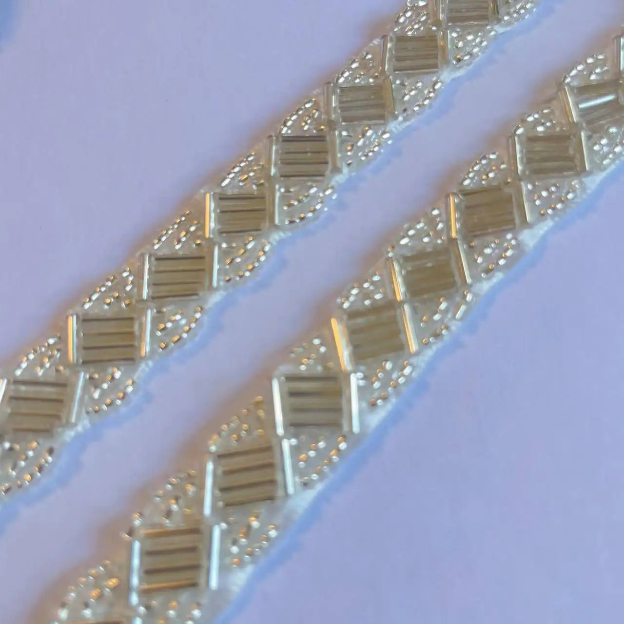 Beaded Lace Braid, 2 Yards 1.5cm