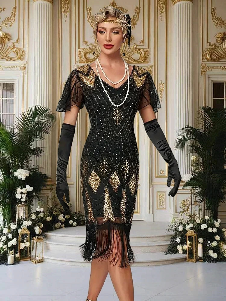Flapper dress Butterfly
