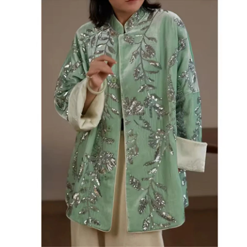 Velvet Jacket Women