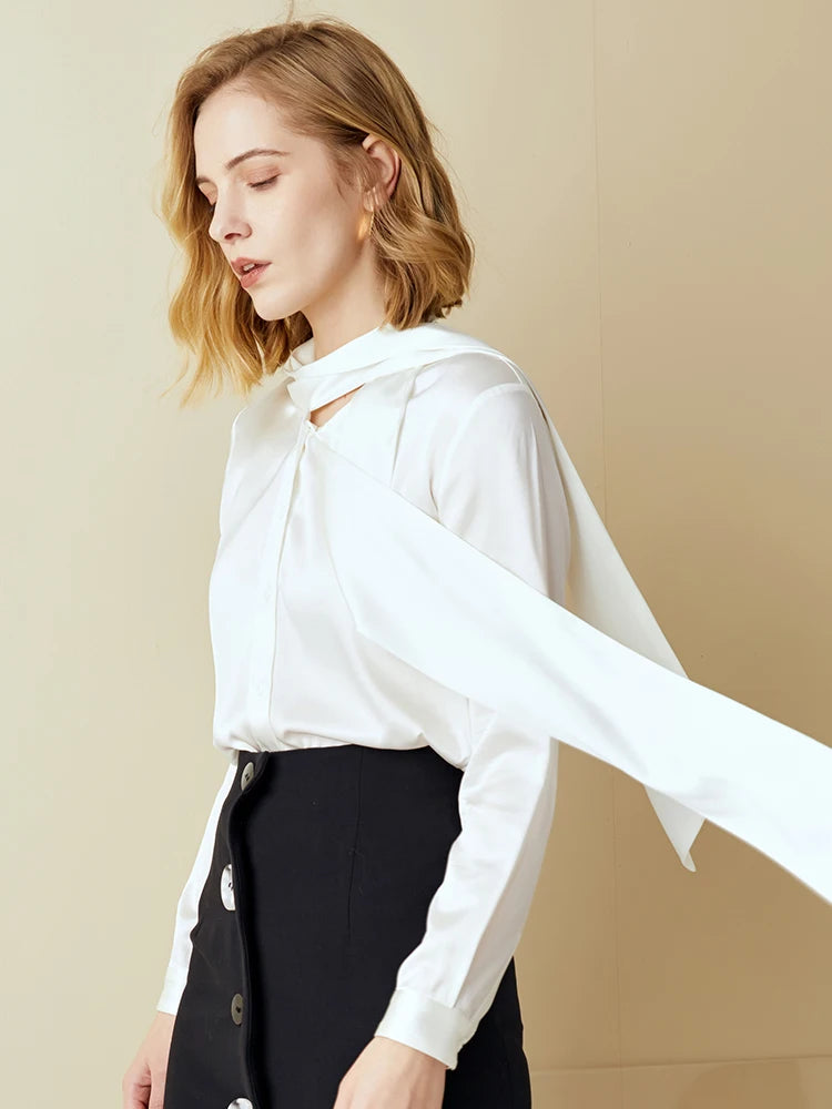 Silk Blouse with stretch