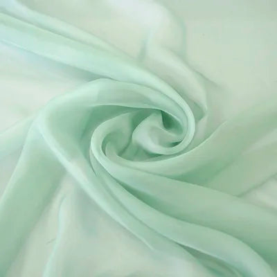100% Mulberry silk chiffon