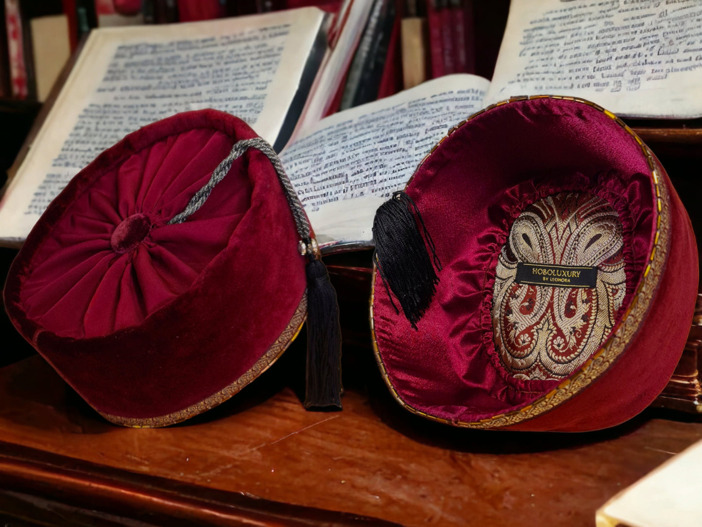 Smokingcap Fez hat