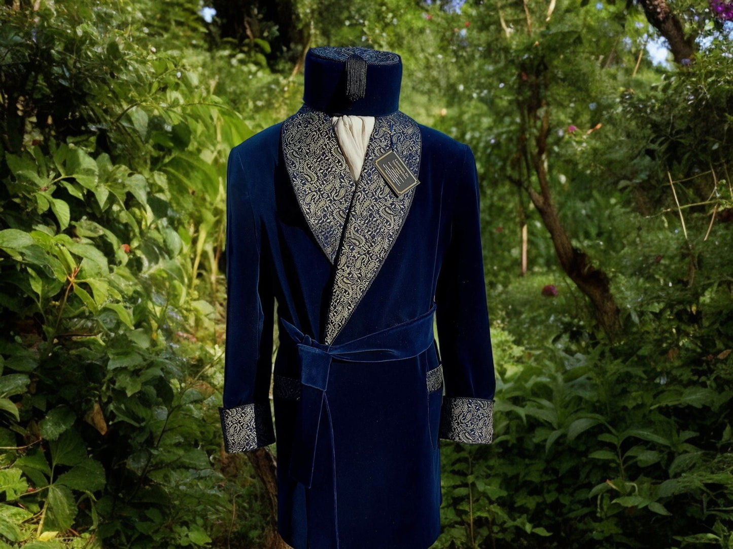 Velvet smokingjacket