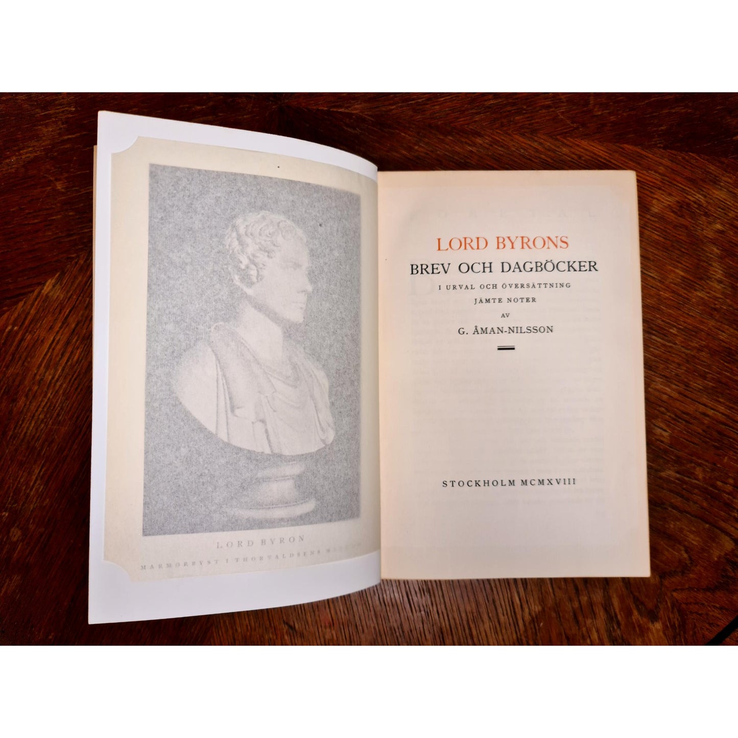 Lord Byrons Brev och Dagböcker
by G. Åman-Nilsson
