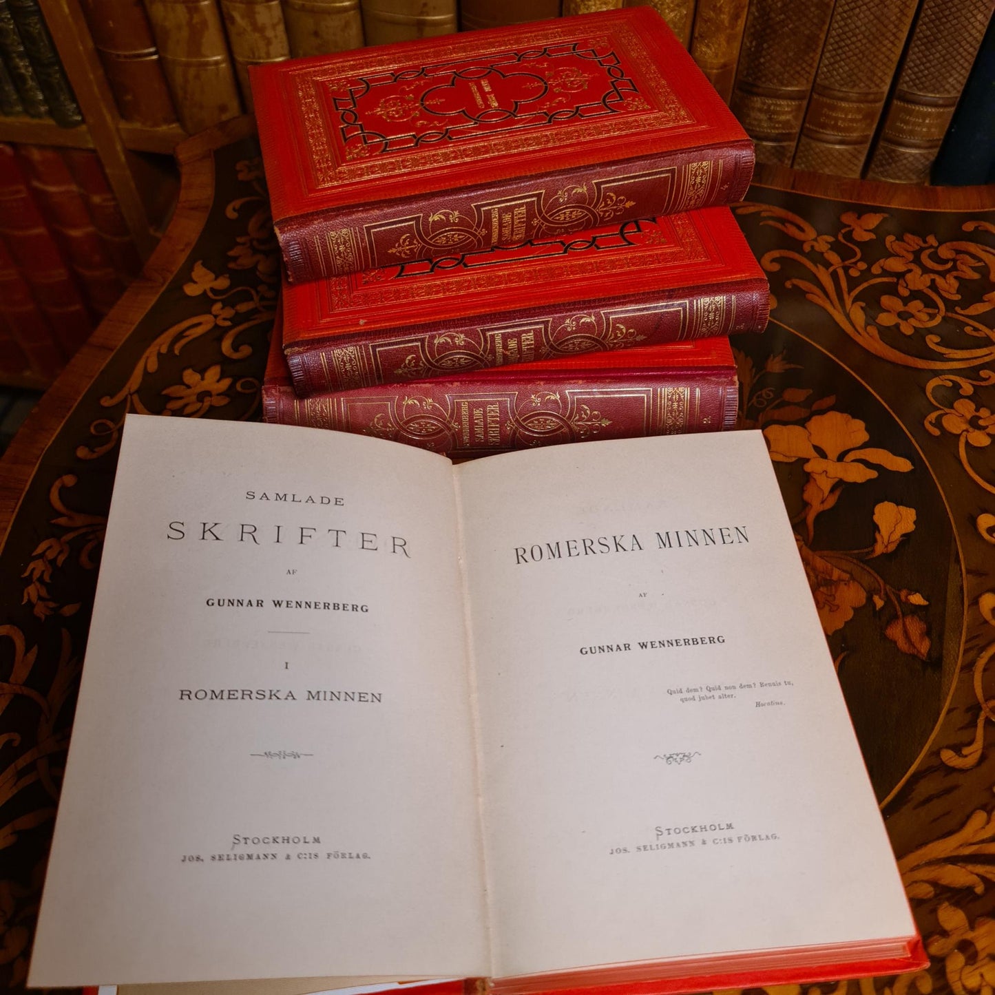 Samlade Skrifter by Gunnar Wennerberg
Complete Set