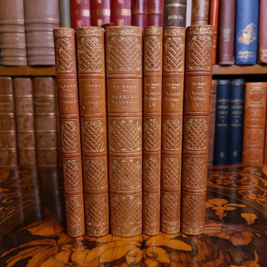 Rare First Swedish Edition of Roger Martin du Gard's Släkten Thibault - Complete Set