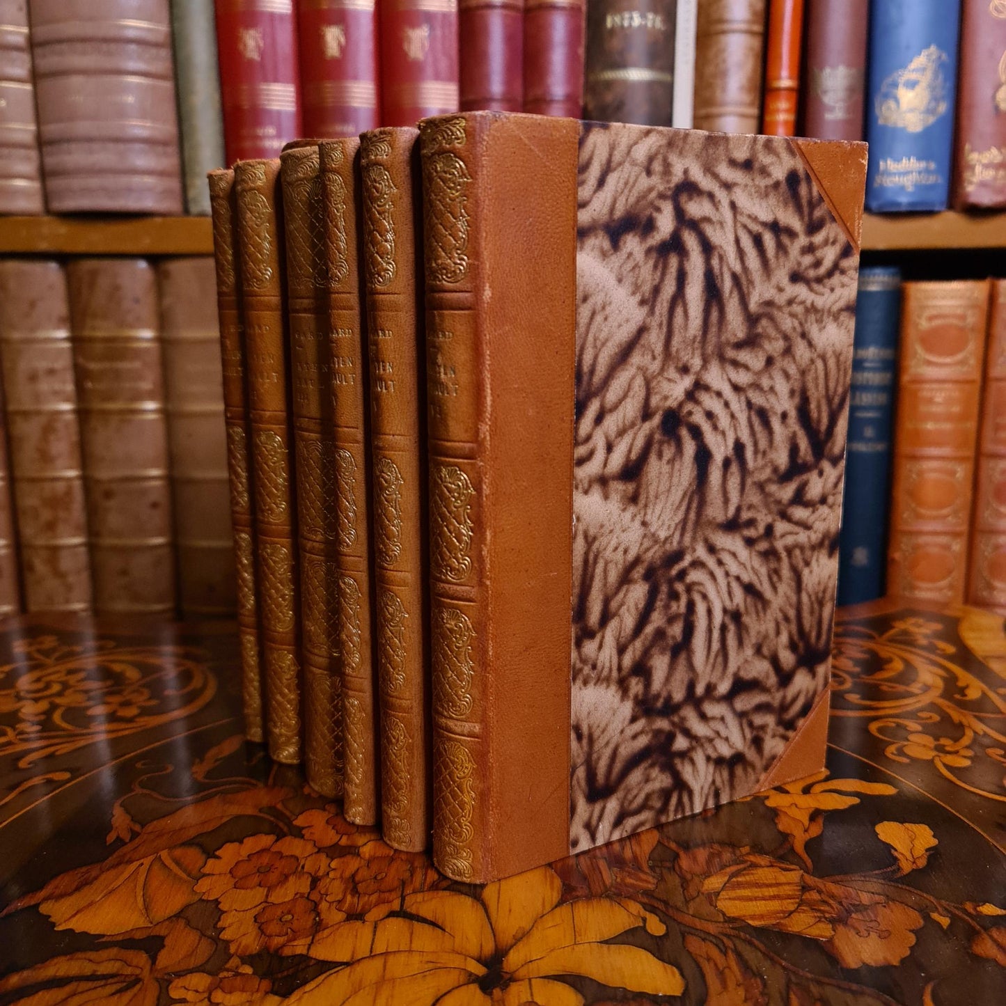 Rare First Swedish Edition of Roger Martin du Gard's Släkten Thibault - Complete Set