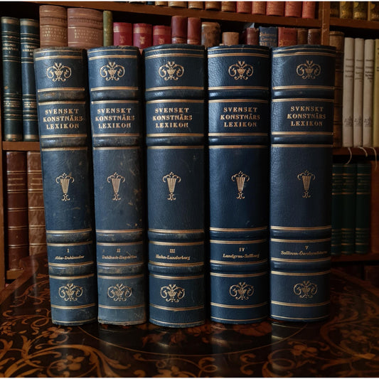 Svenskt Konstnärs Lexikon – Complete 5-Volume Set