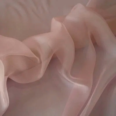 100% Mulberry silk chiffon