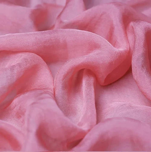 100% Mulberry silk chiffon