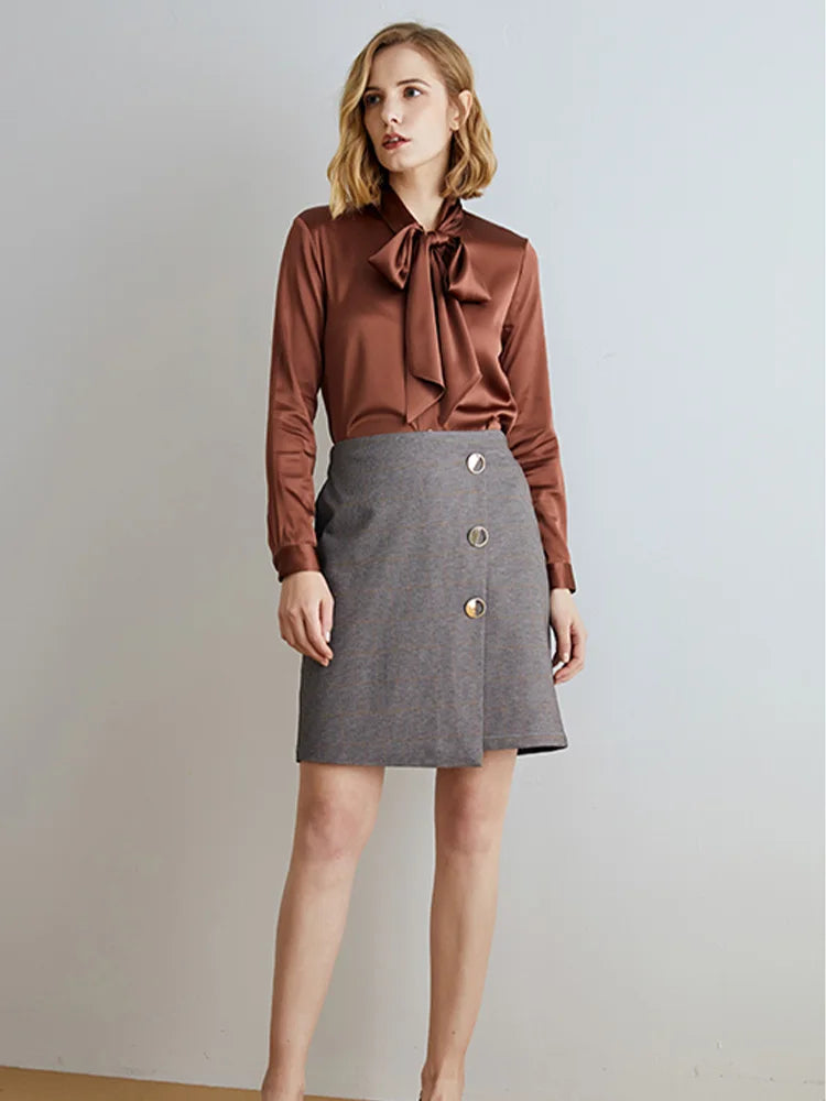 Silk Blouse with stretch