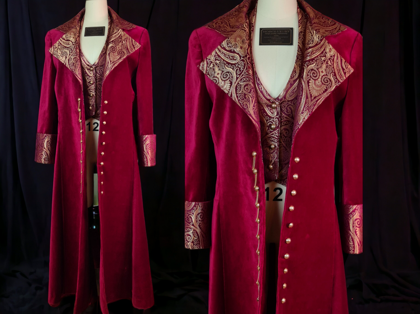 Velvet dagger coat, special editions