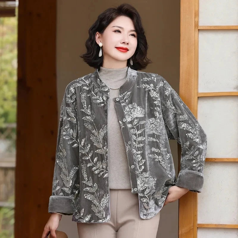 Velvet Jacket Women