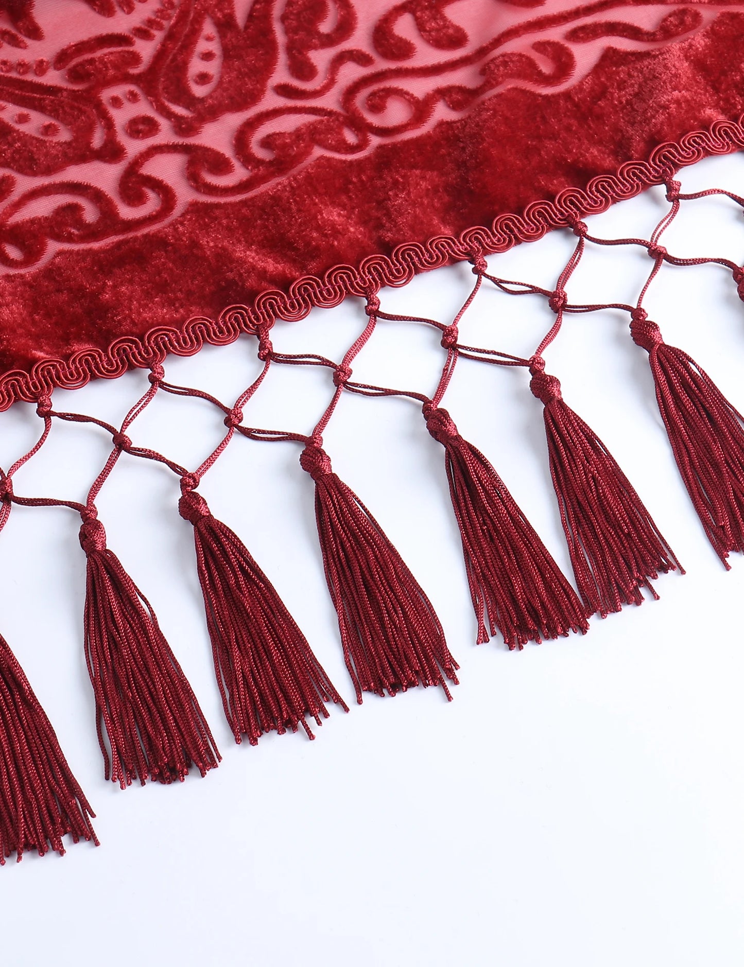Bohemian velvet cape