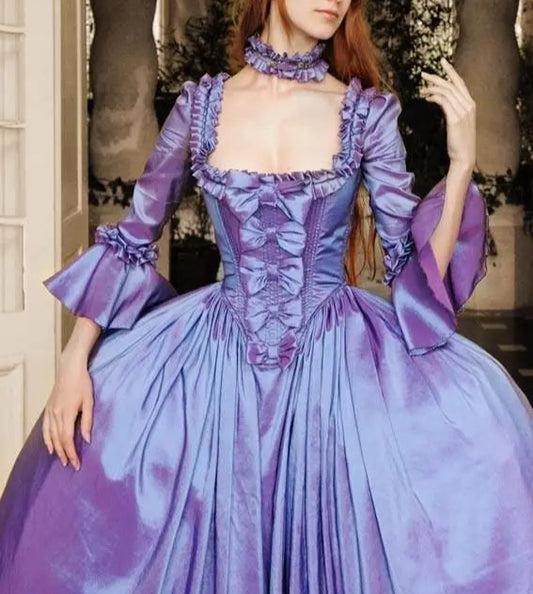 Women's 1770s Rococo ball Gown Robe la Françoise
