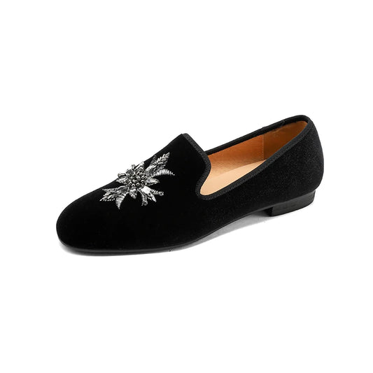 Luxury Velvet Women Flats