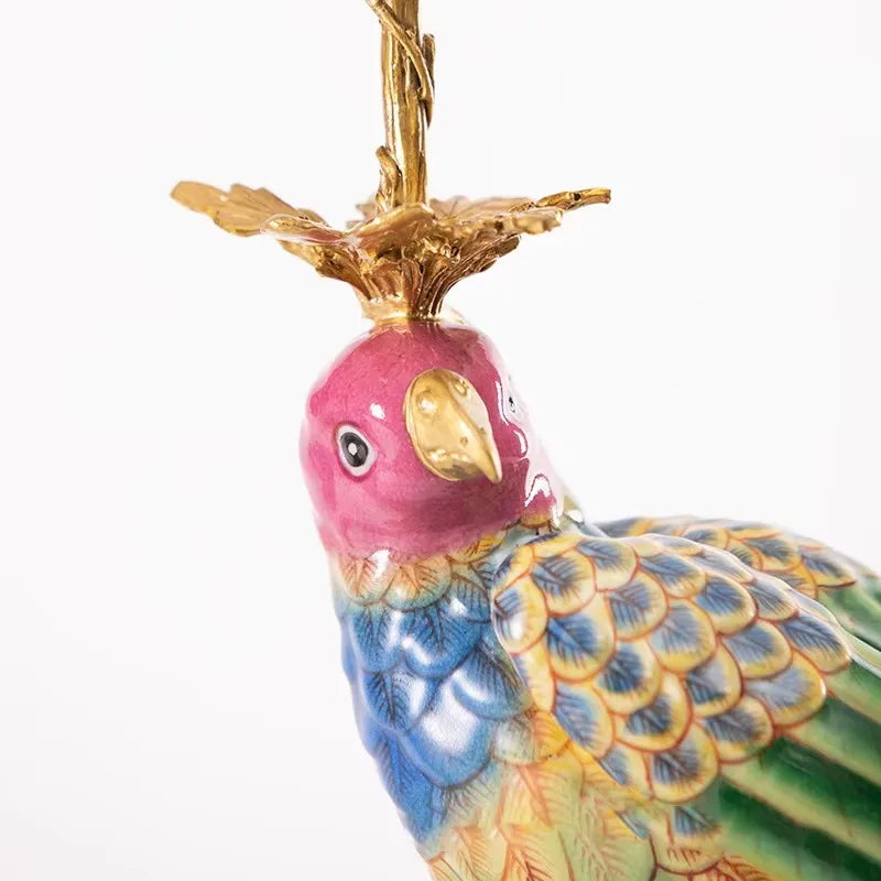 High-end Living Room parrot Candle Holder