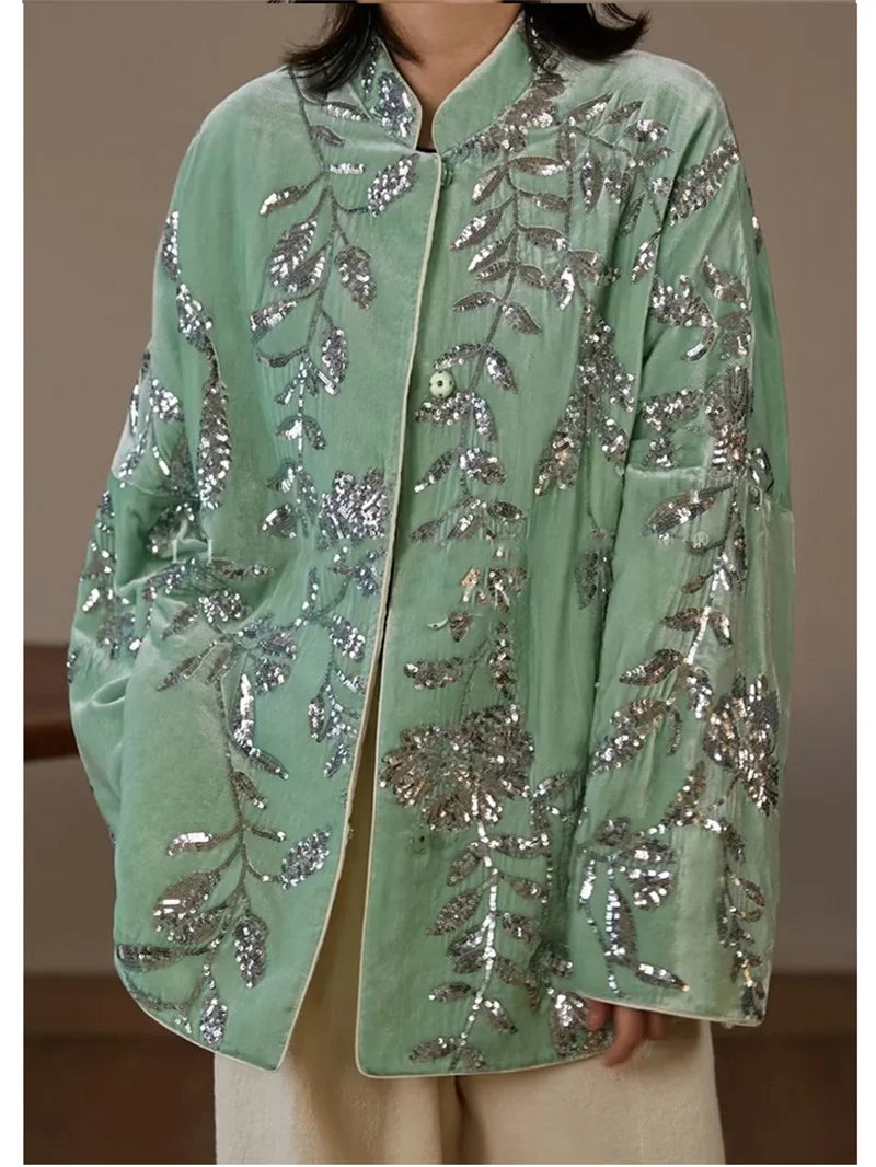 Velvet Jacket Women