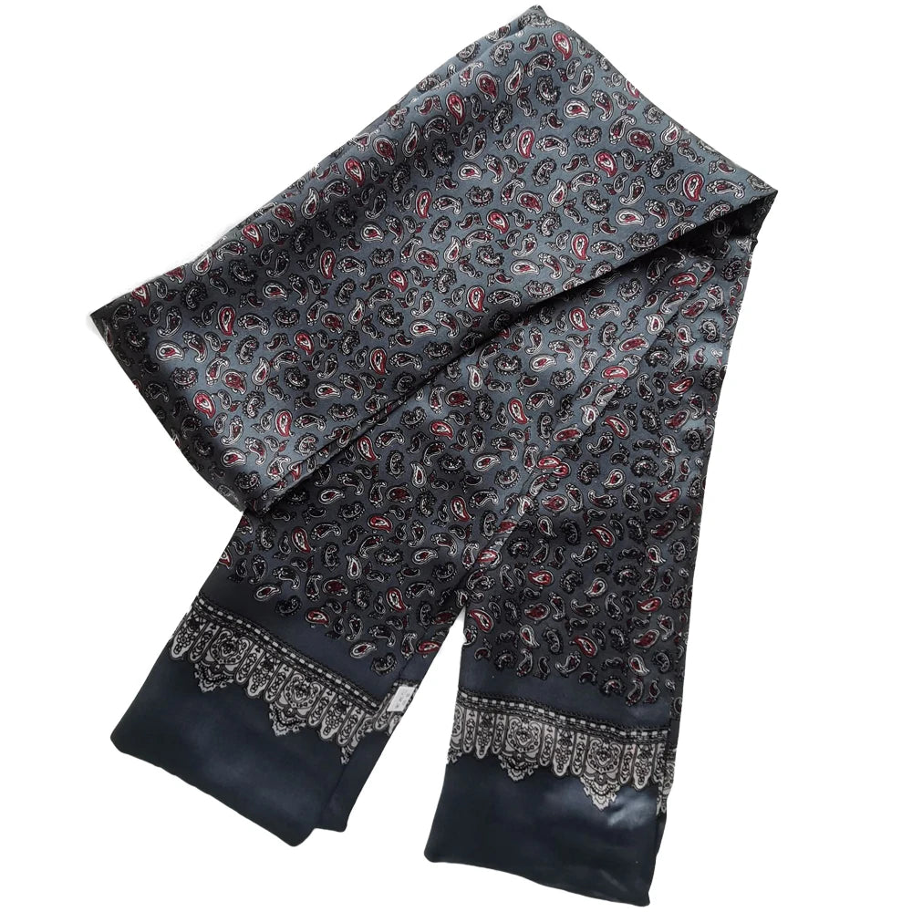 Mulberry Silk Paisley Scarf