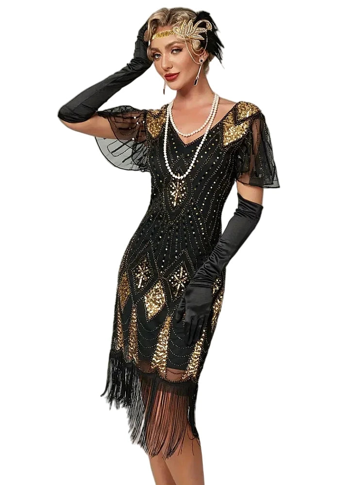 Flapper dress Butterfly