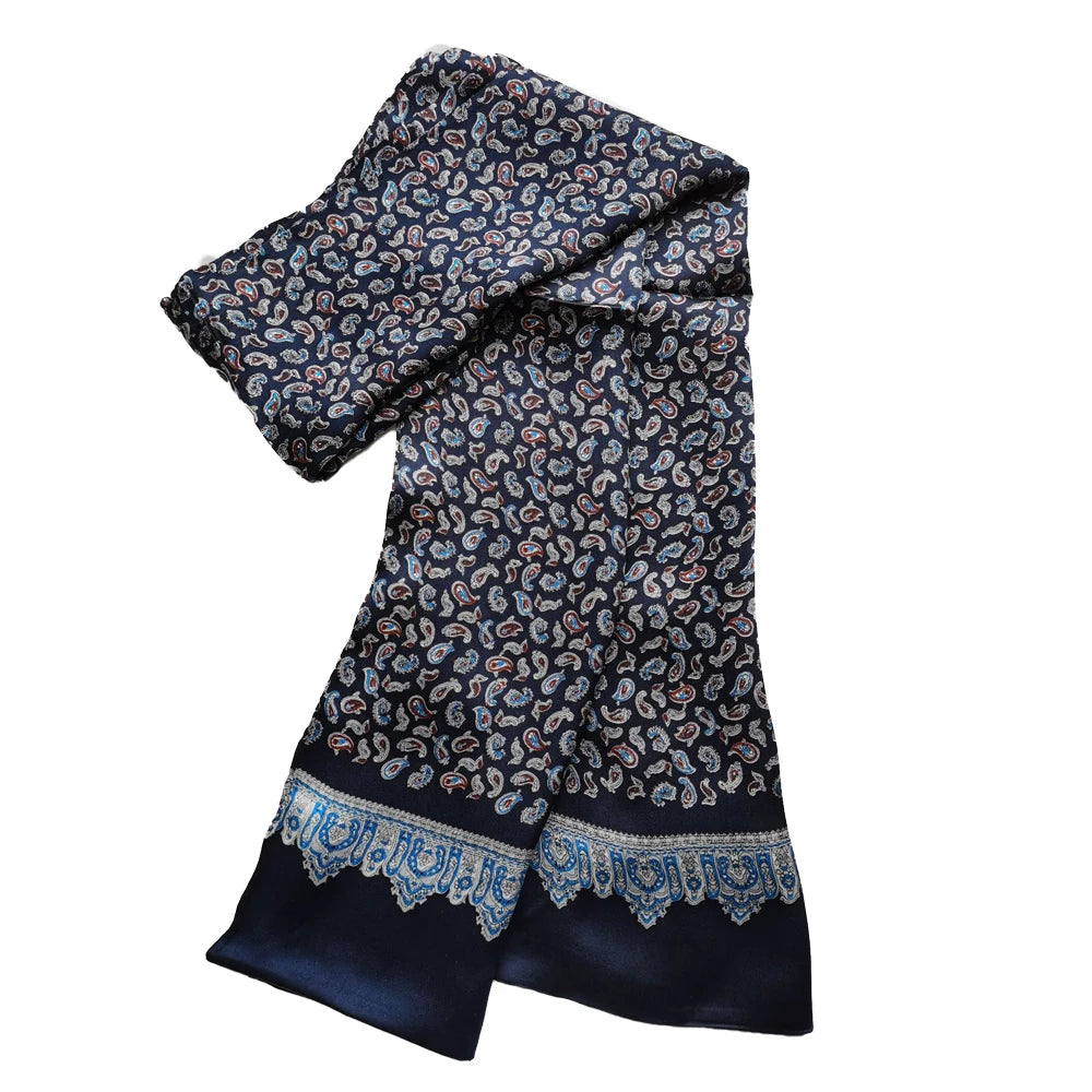 Mulberry Silk Paisley Scarf