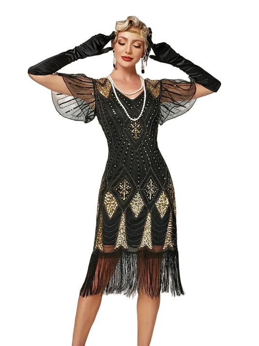 Flapper dress Butterfly