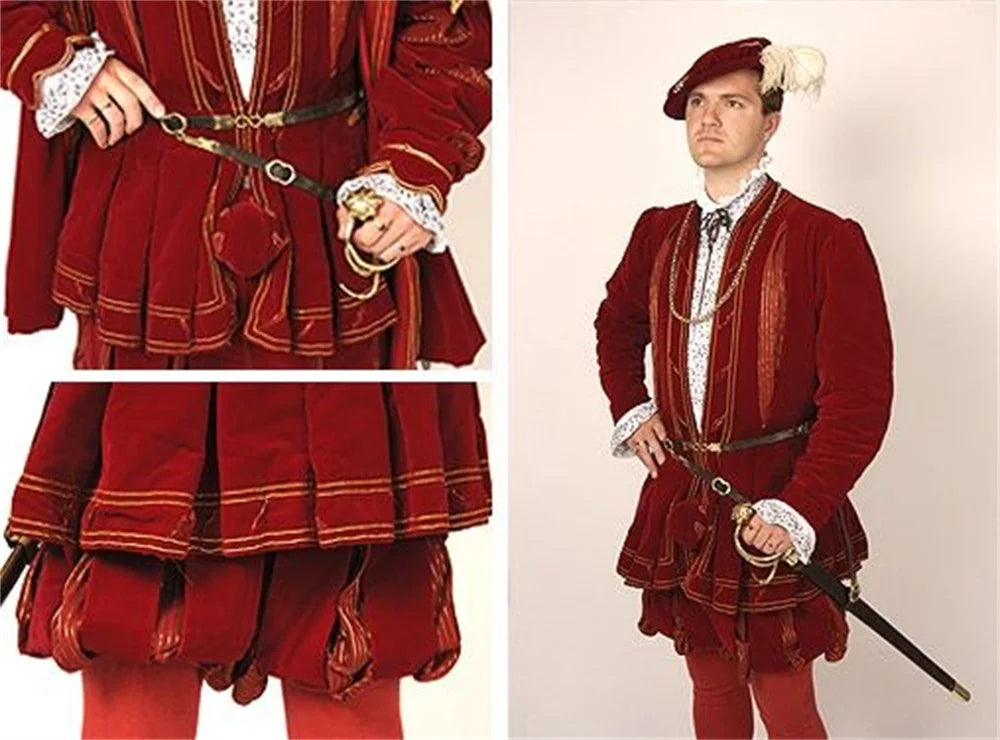 Red Henry men's costume