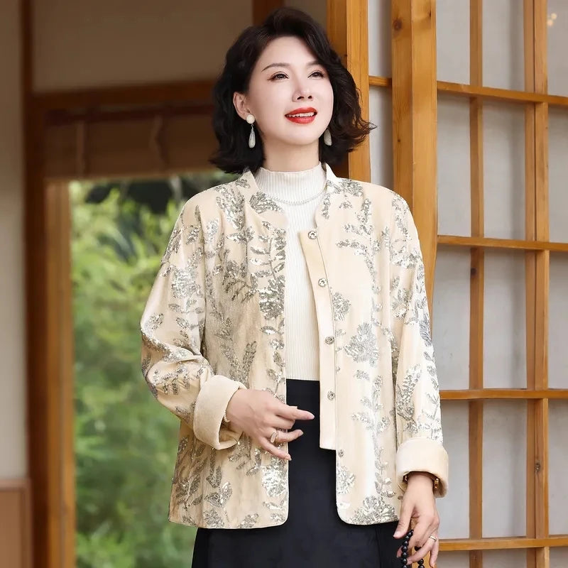 Velvet Jacket Women