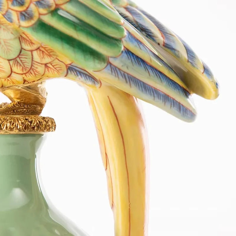High-end Living Room parrot Candle Holder