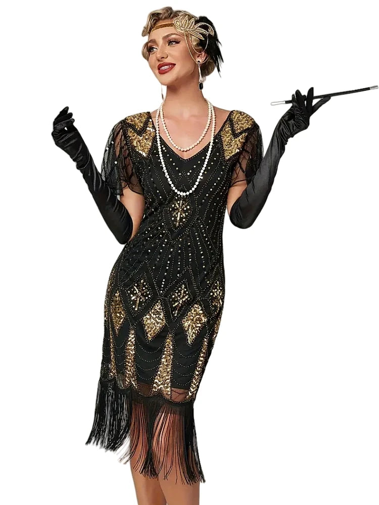 Flapper dress Butterfly