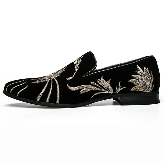 Men's suede loafers