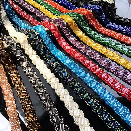 Beaded Lace Braid, 2 Yards 1.5cm