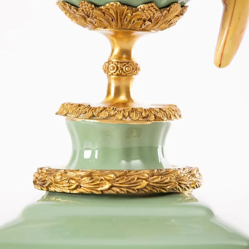High-end Living Room parrot Candle Holder