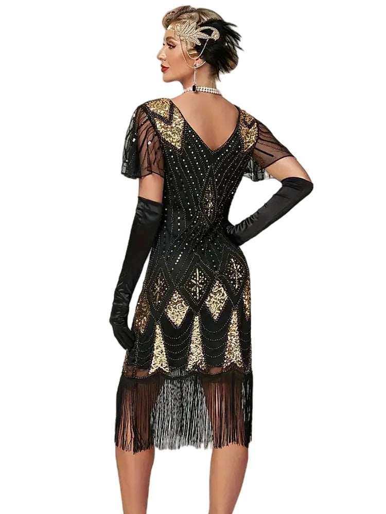 Flapper dress Butterfly