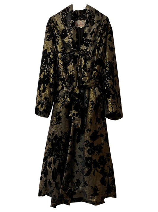 Silk velvet coat