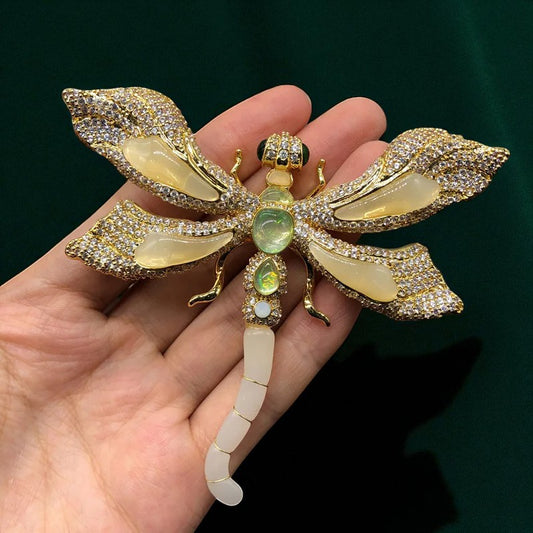 Dragonfly brooch