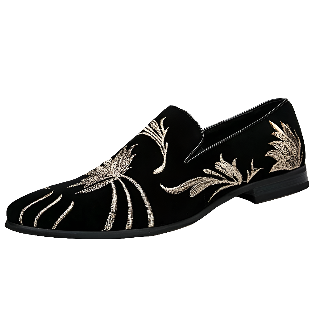 Men's suede loafers
