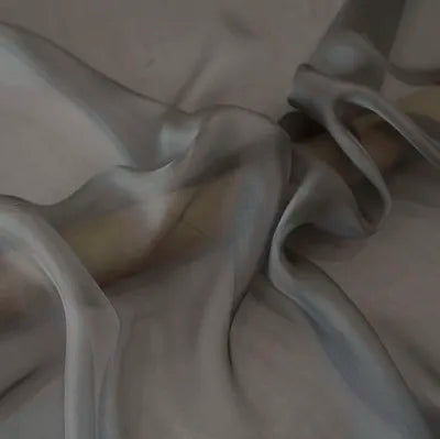 100% Mulberry silk chiffon